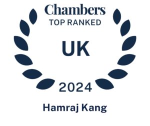 Chambers UK 2024 Hamraj Kang