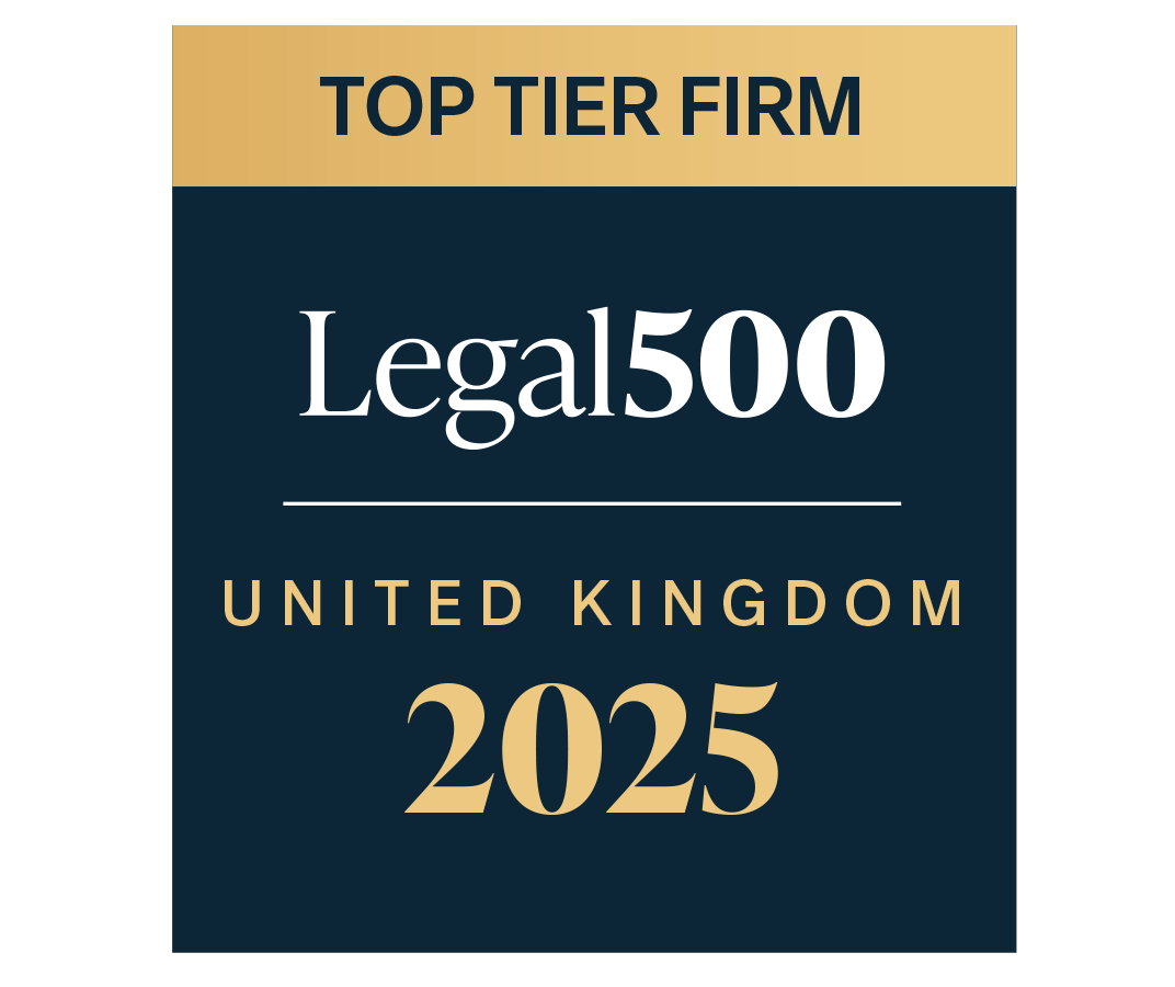 legal 500 top tier firm 2025 2